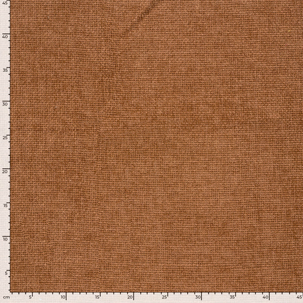 Chenille fabric Unicolour dyed 