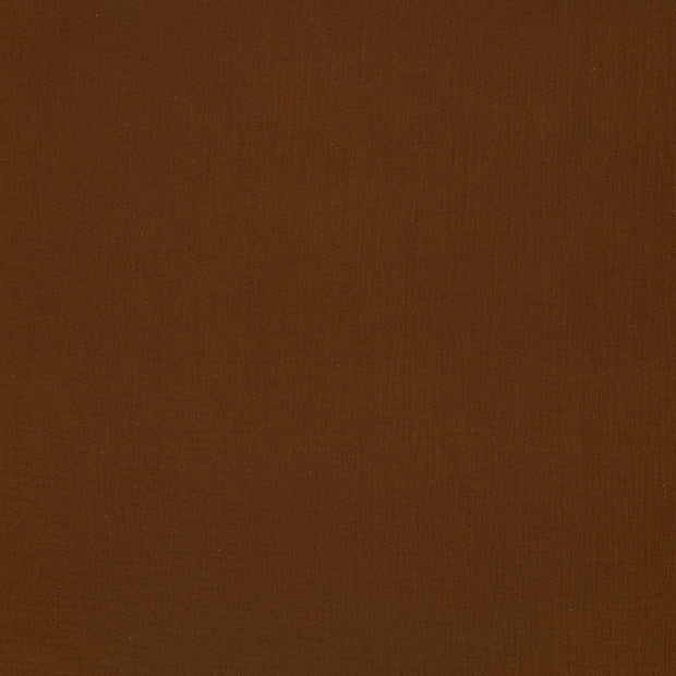 Muslin fabric Brown matte 