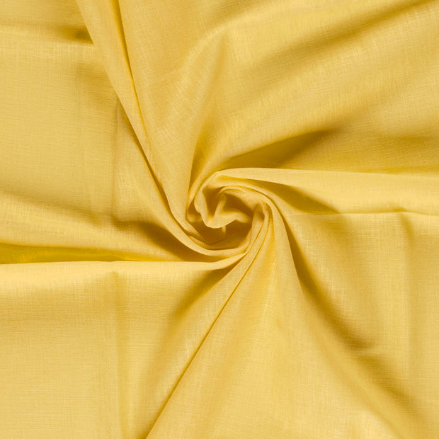 Woven Polyester fabric Light Yellow 