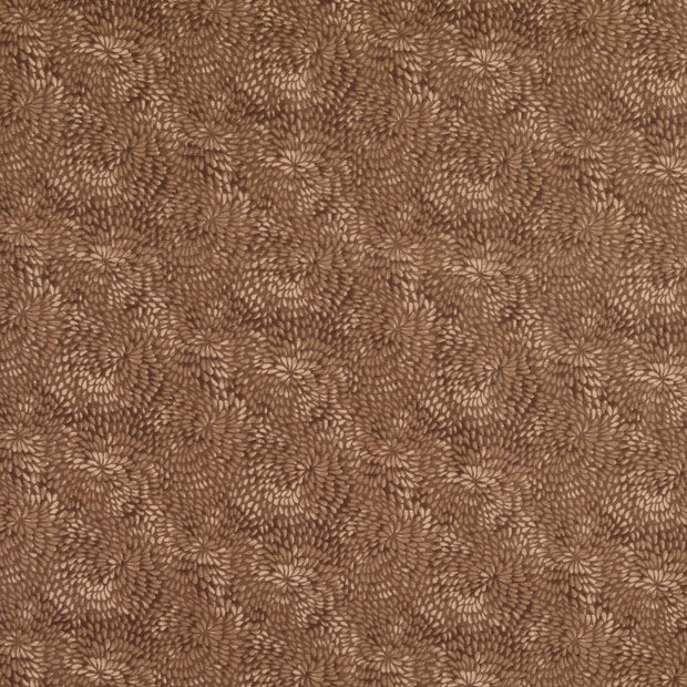 Cotton Poplin fabric Checks Brown