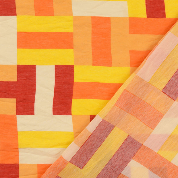  fabric Multicolor printed 