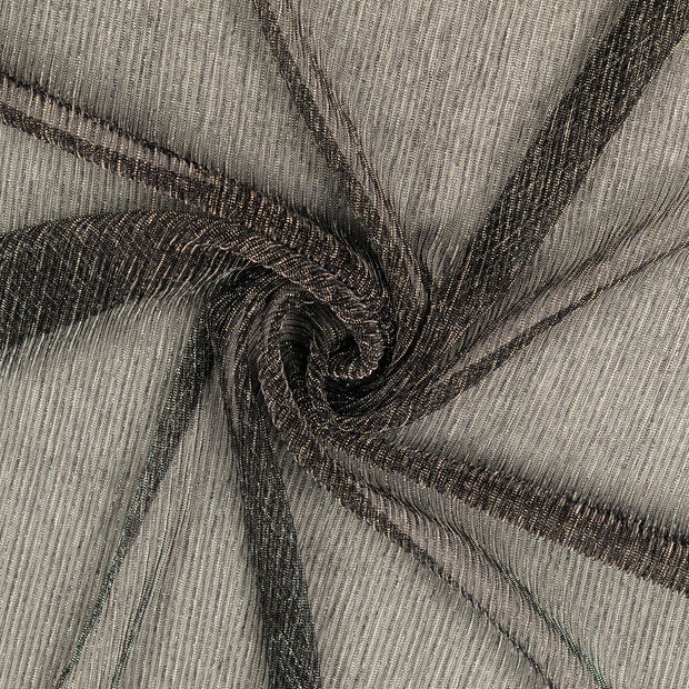 Chiffon stof Zwart 
