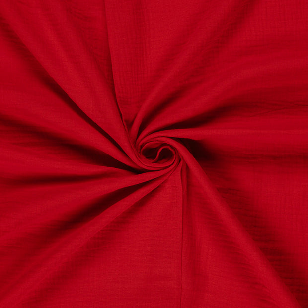 Muslin fabric Red 