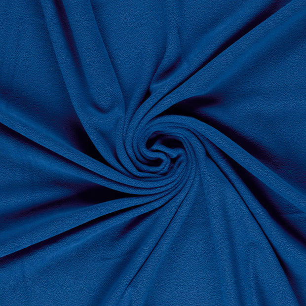 Fleece fabric Cobalt 