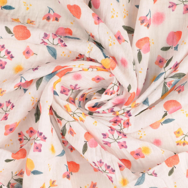 Muslin fabric White 