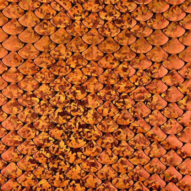 Jersey tissu animaux Orange