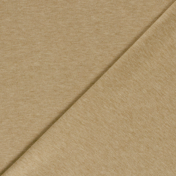 Poly Viscose Jersey fabric Melange brushed 