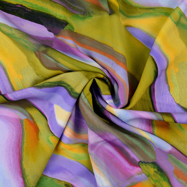 Viscose Poplin fabric Oker 