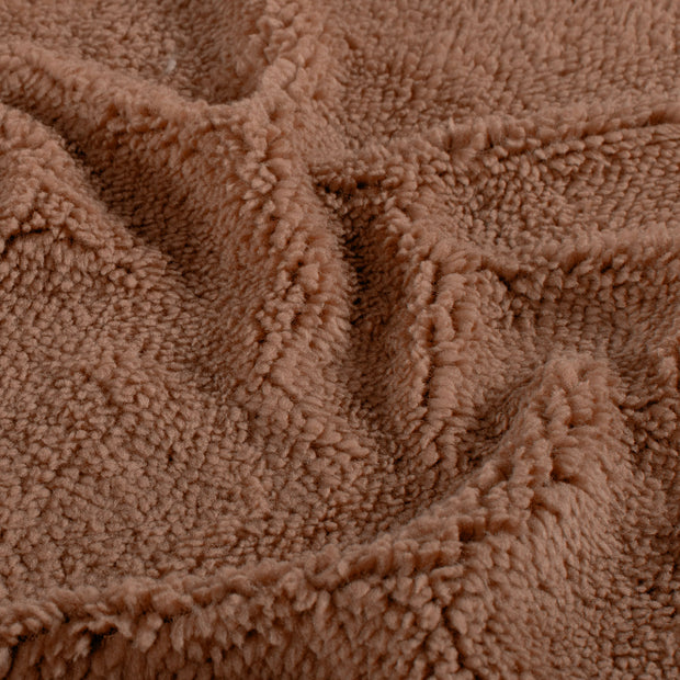Sherpa Fleece fabrik Uni Kamel