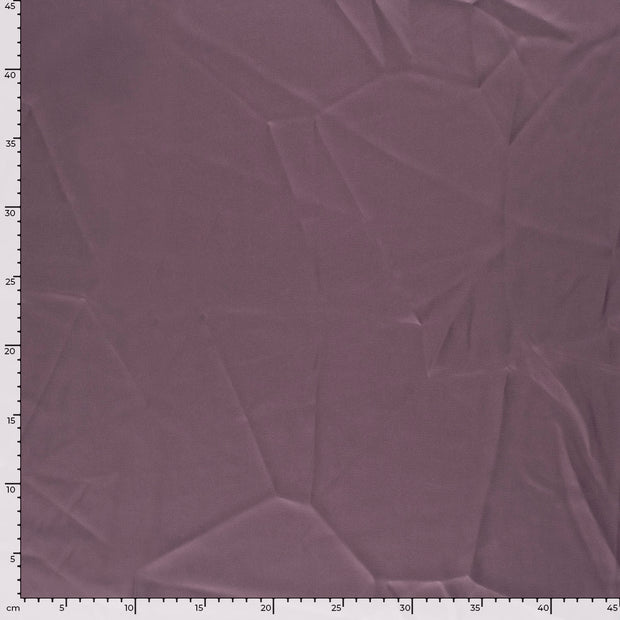 Satin fabrik Uni Violett
