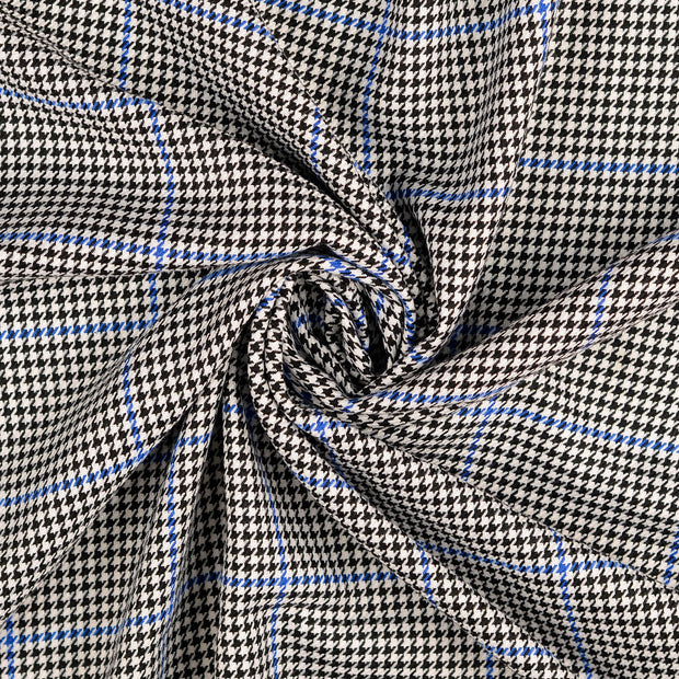 Geweven Polyester stof Multicolor garengeverfd 