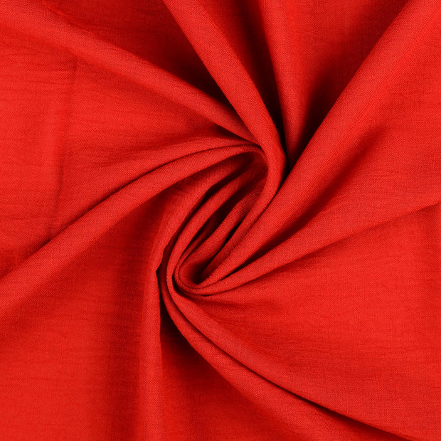 Geweven Polyester stof Rood 
