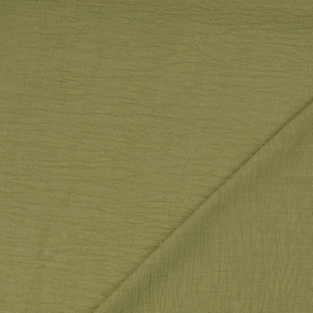Woven Polyester fabric Olive Green 