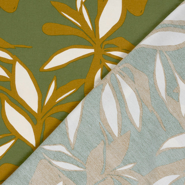 Viscose Nylon Crepe tela Flores estampado 