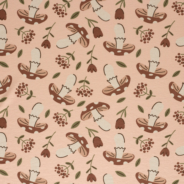 Terry Crêpe tissu Nude texturé 