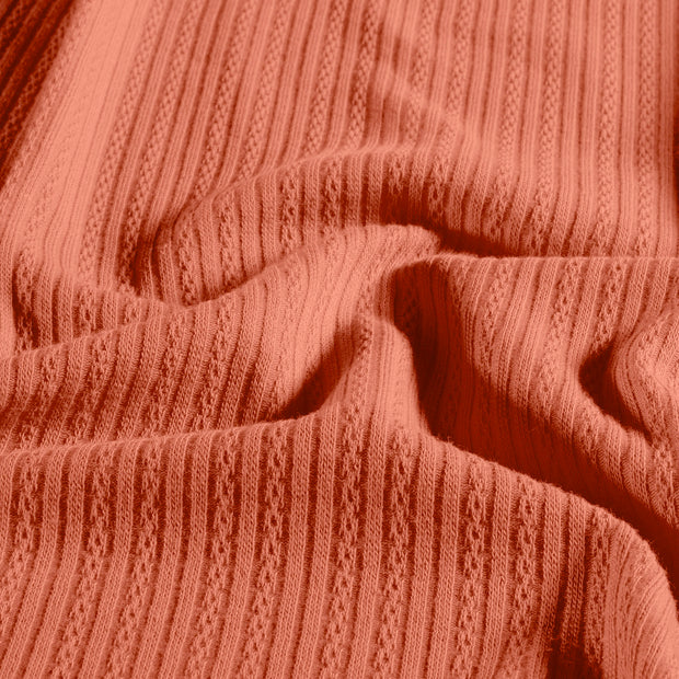 Pinpoint fabric Cable Pink