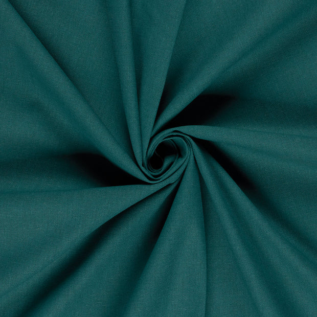 Leinen-Optik fabrik Turquoise 