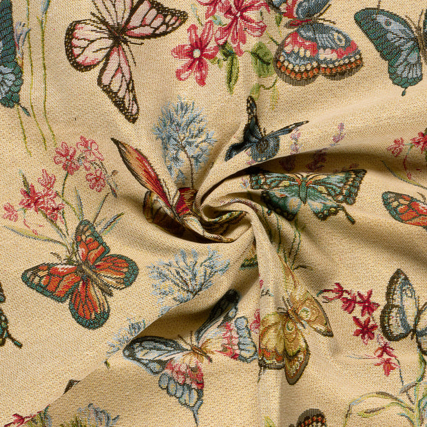 Gobelin stof Beige jacquard 