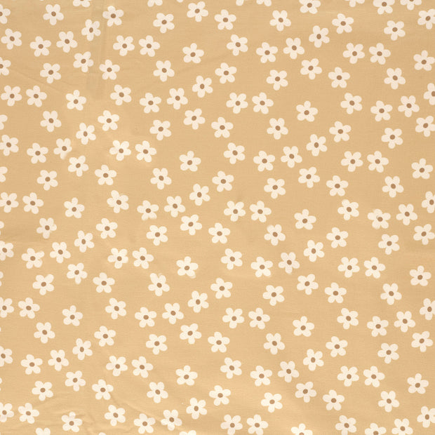 French Terry geraut fabrik Beige 