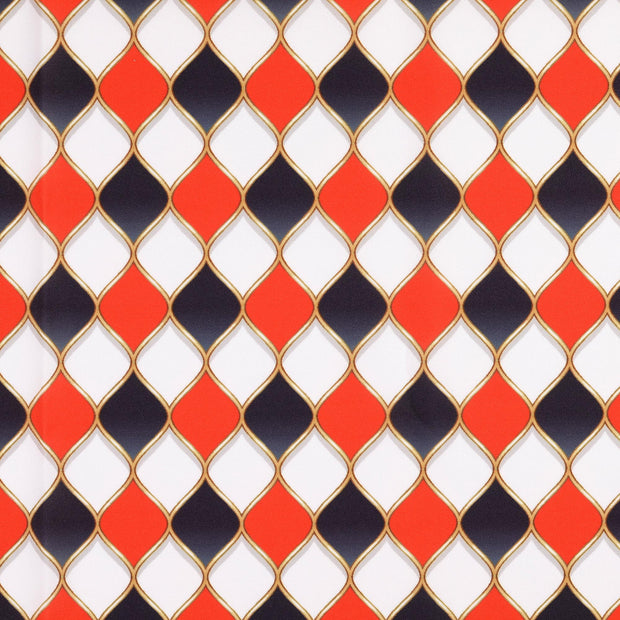 Burlington stof Oranje 