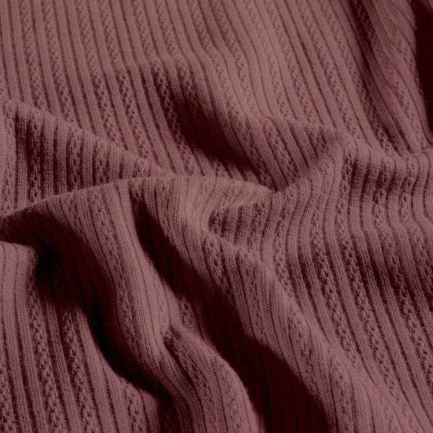Pinpoint fabric Cable Lila