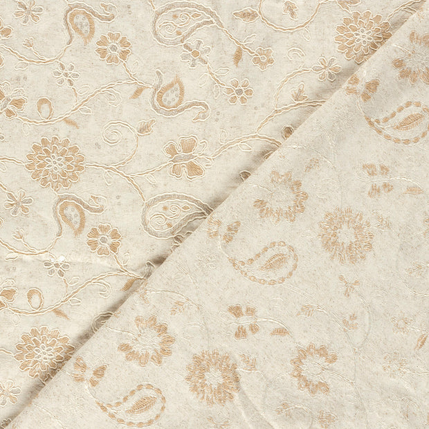 Jacquard fabric Flowers 