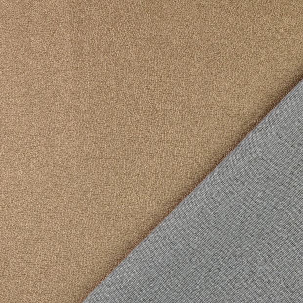 Leather fabric Unicolour coated 