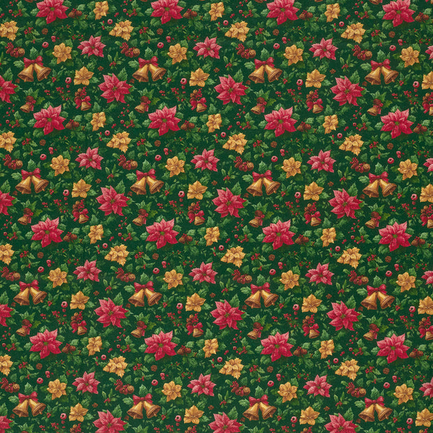 Cotton Poplin fabric Green 