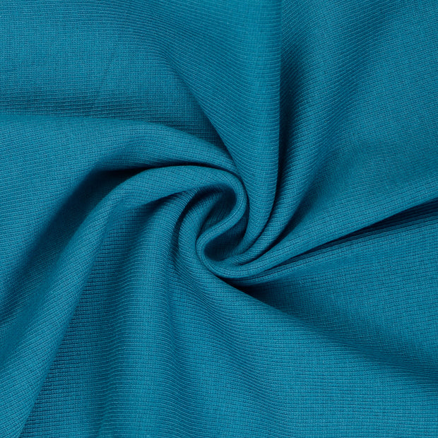 Heavy Knit fabrik Petrol 