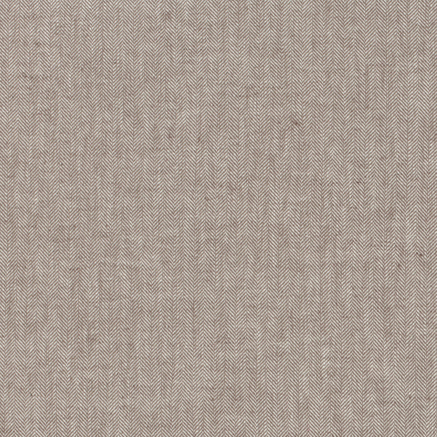 Chambré tissu chevron Marron