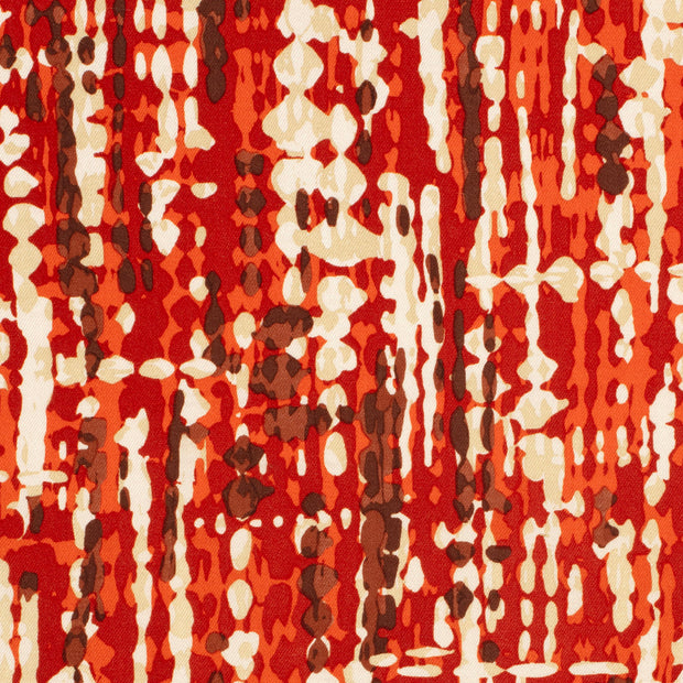 Viscosa Twill tela Abstracto Ladrillo