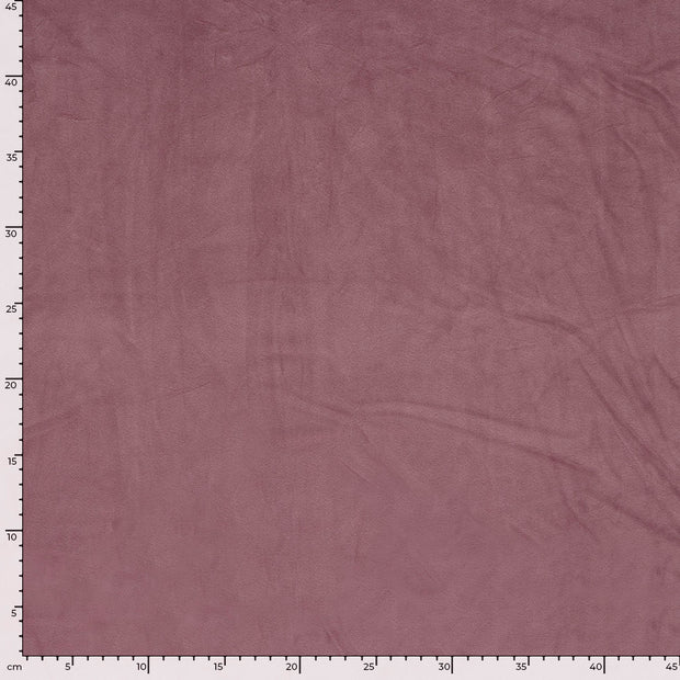 Supersoft Velvet tela Unicolor Rosa antiguo