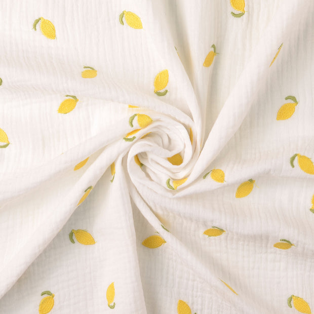 Muslin fabric White 