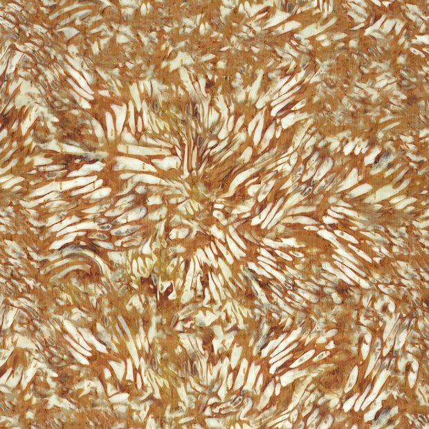 Chiffon fabric Orange semi-transparent 