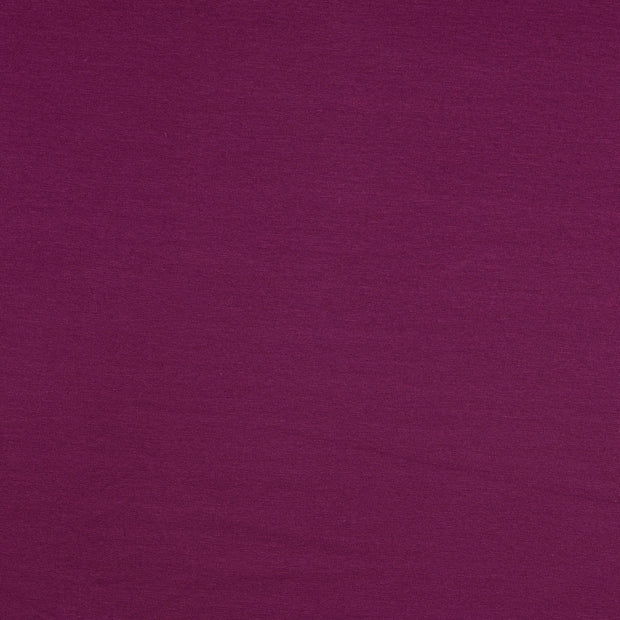 French Terry fabrik Uni Fuchsia