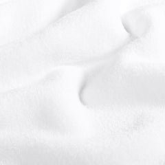 Polaire Doudou Unicolore Blanc optique