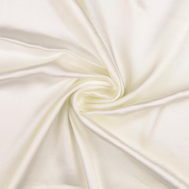 Satin fabric White 