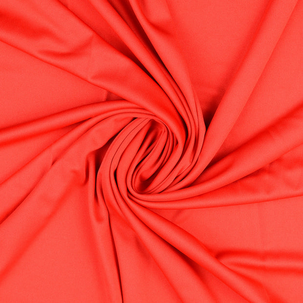 Polyester Jersey stof Rood 