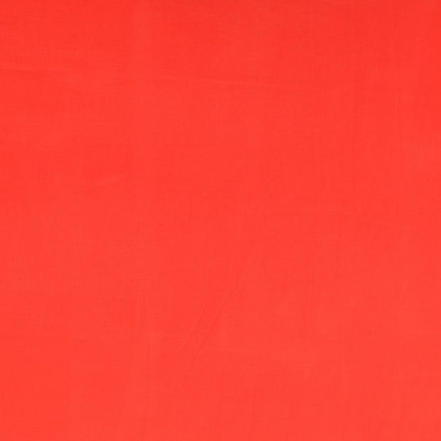 Viscose Poplin fabric Unicolour Red