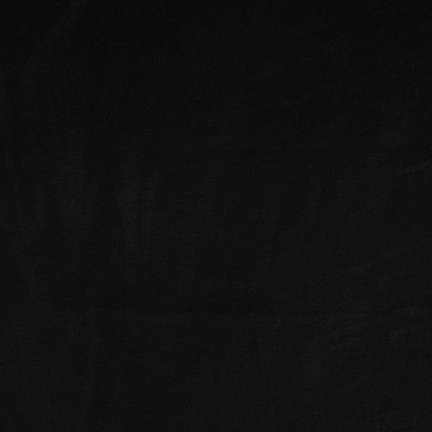 Viscosa Poplin tela Negro 
