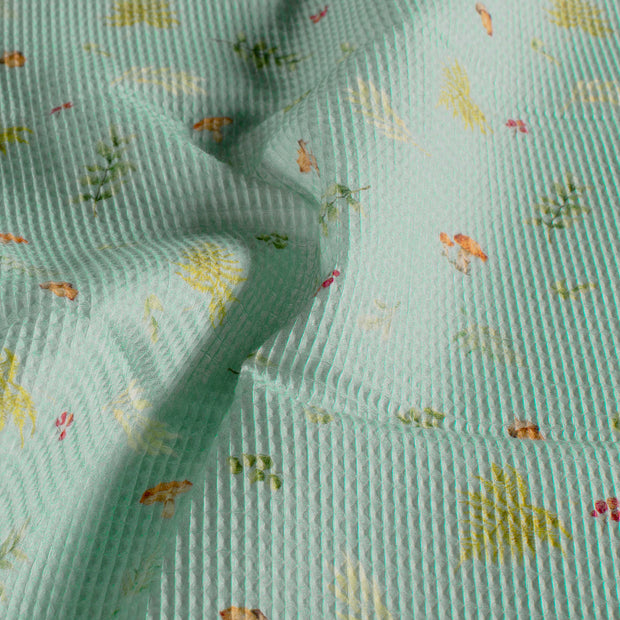 Waffelpiqué fabrik Mint