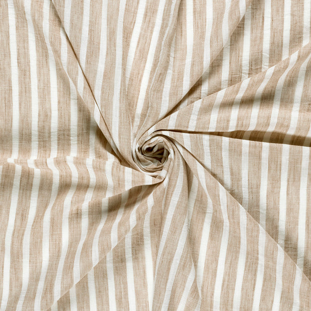 Geweven Polyester stof Beige bedrukt 