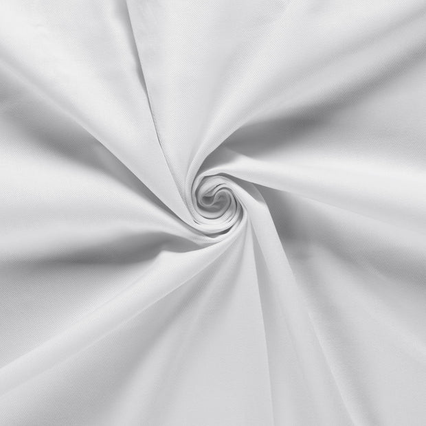 Jeans tissu Blanc Pré-lavé 