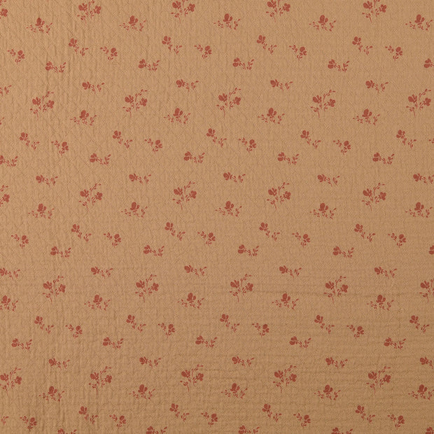  fabric Flowers Beige