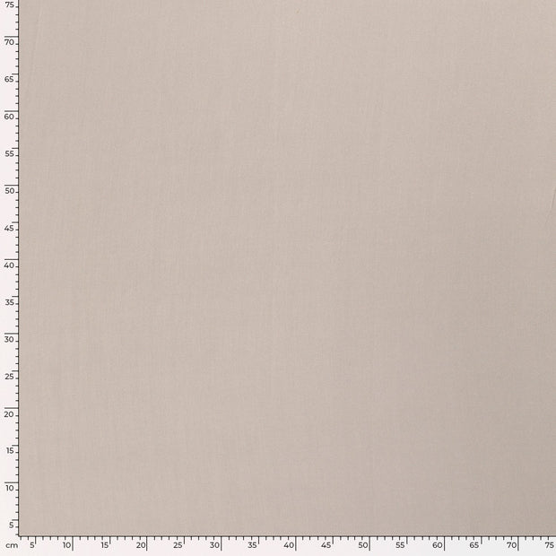 Viscose Poplin fabric Unicolour Beige