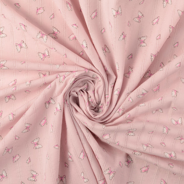 Voile fabric Pink 
