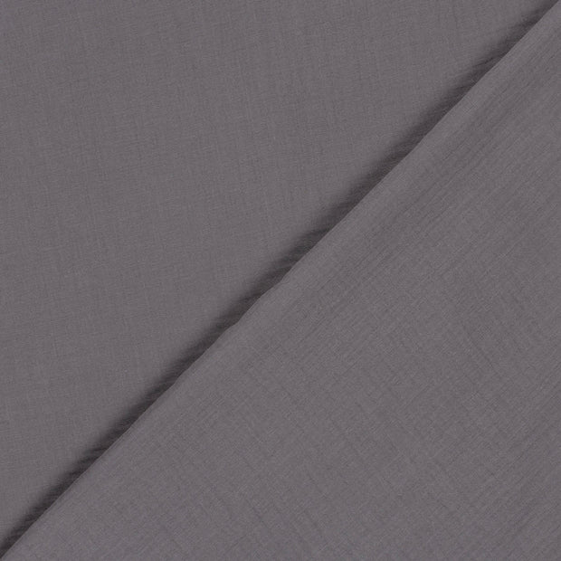 Double gaze tissu Unicolore 