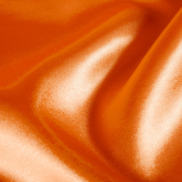 Satén tela Unicolor Ocre