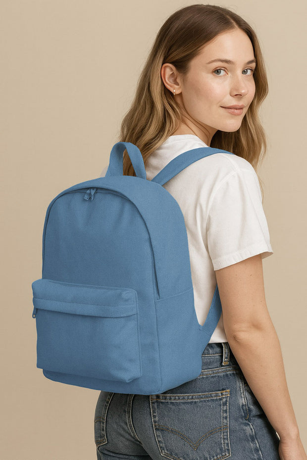 Canvas stof Effen Indigo