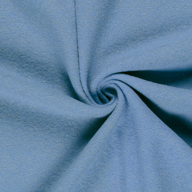 Paño de lana tela Azul bebé 